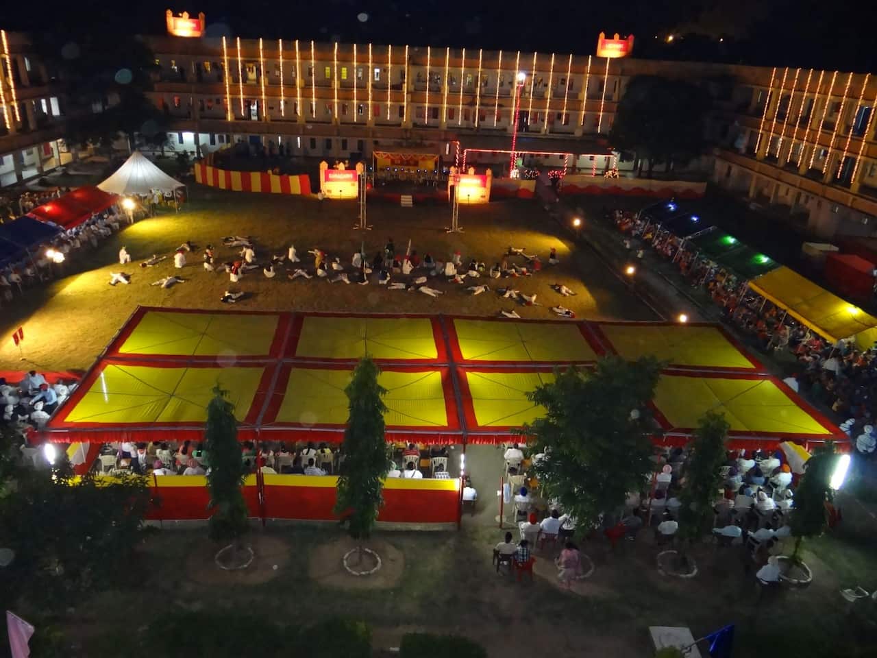 The reenactment of the Battle of Saragarhi by 4th Sikhs