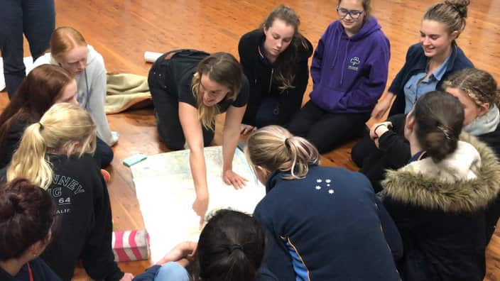 Sarah Hyde engaging with community groups