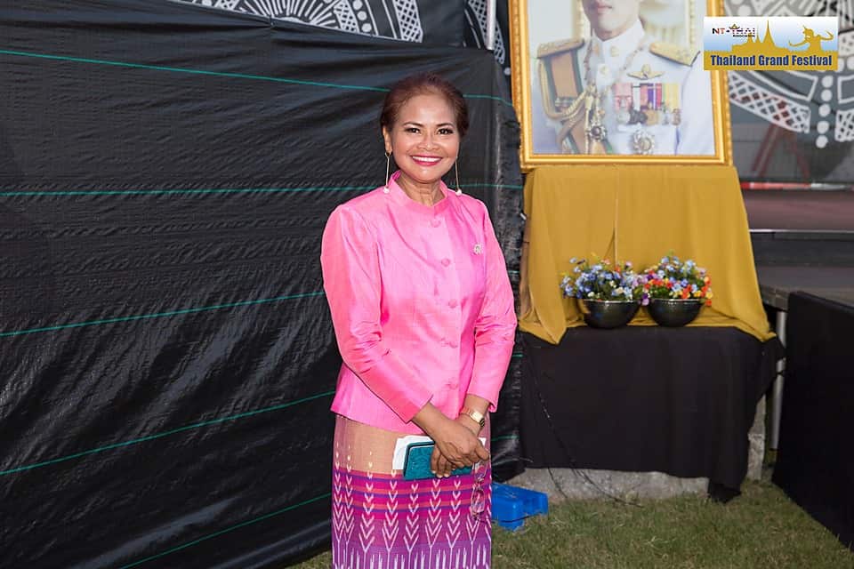 คุณสรามาศ ราชแก้ว ประธานสมาคมคนไทยในนอร์เทิร์นเทร์ริทอรี หรือ NT Thai Association