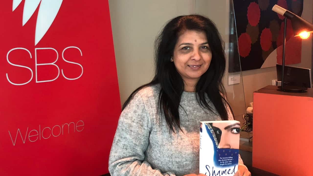 Sarbjit Kaur Athwal at SBS studios in Melbourne 