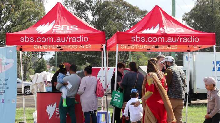 SBS stall in Blacktown Diwali Mela 14 Oct 2018