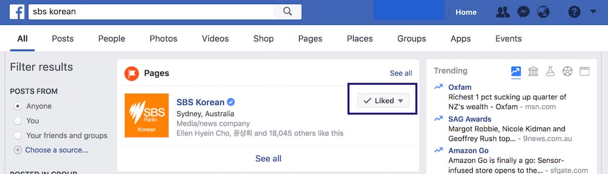 See First in Facebook news feed