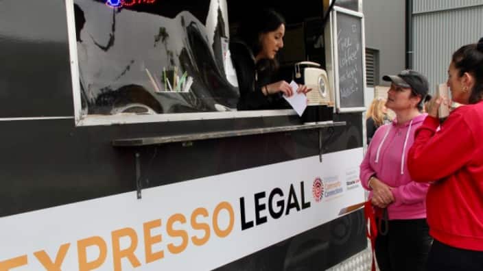 Expresso Legal is a coffee van with a twist