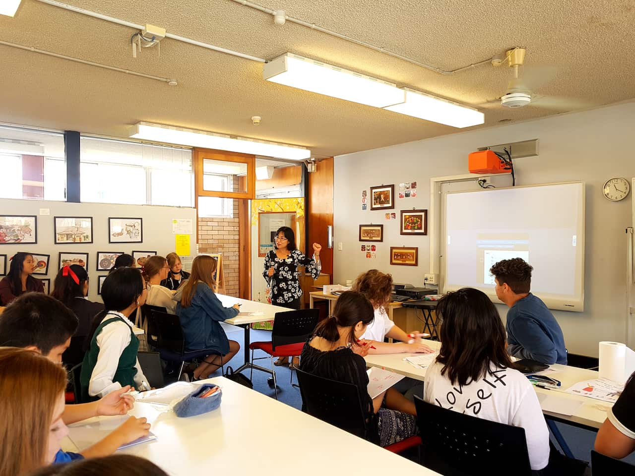 Korean class at NSW School of Languages