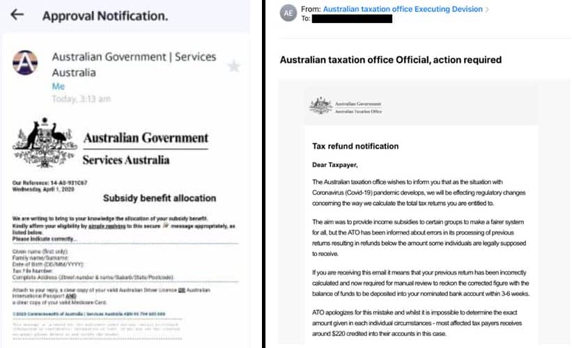 coronavirus scam