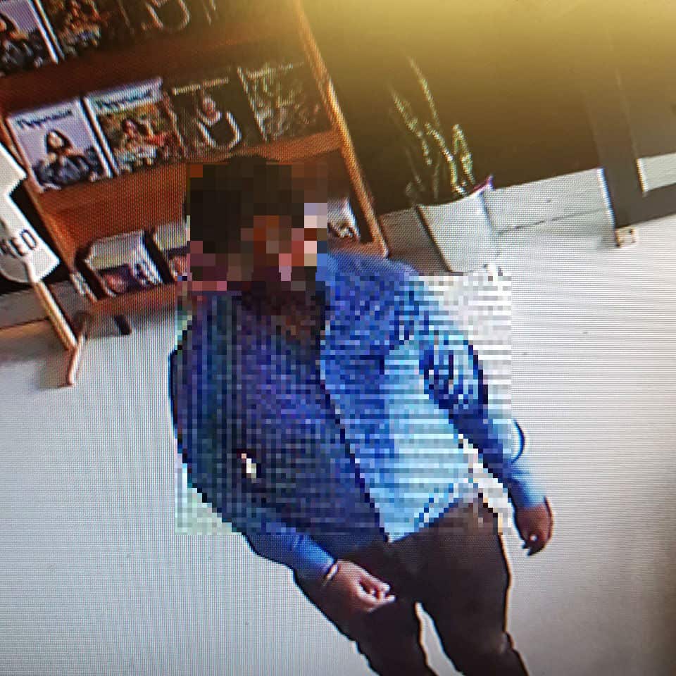 A photo of the alleged scammer taken by the victim who spoke to SBS Punjabi