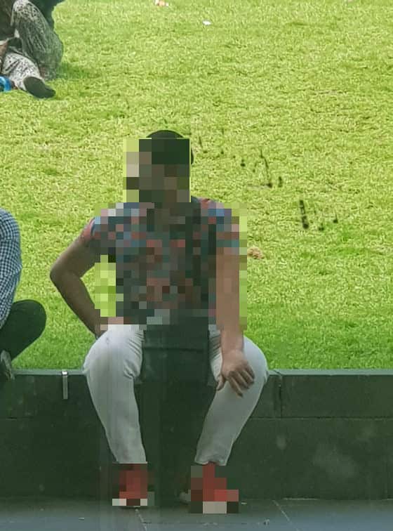 Another photo of the alleged scammer taken by the victim who spoke to SBS Punjabi