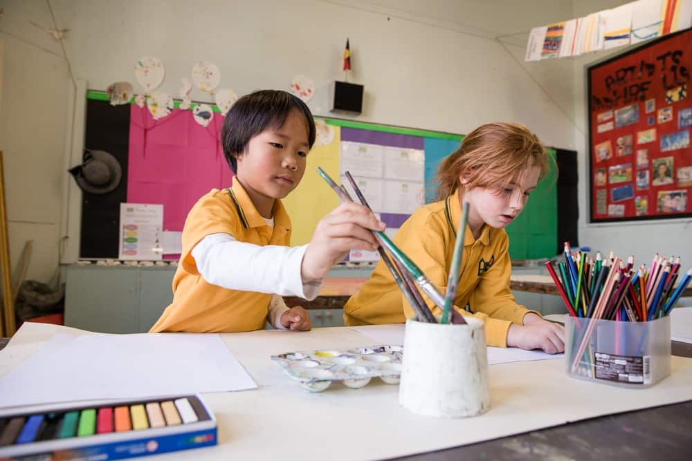 Kids "are like sponges", they absorb everything. 