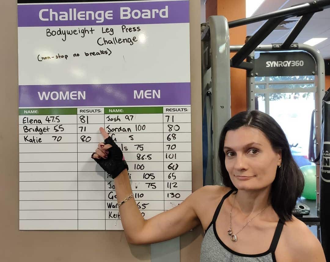 Elena Yakovleva from Sydney defeated scoliosis