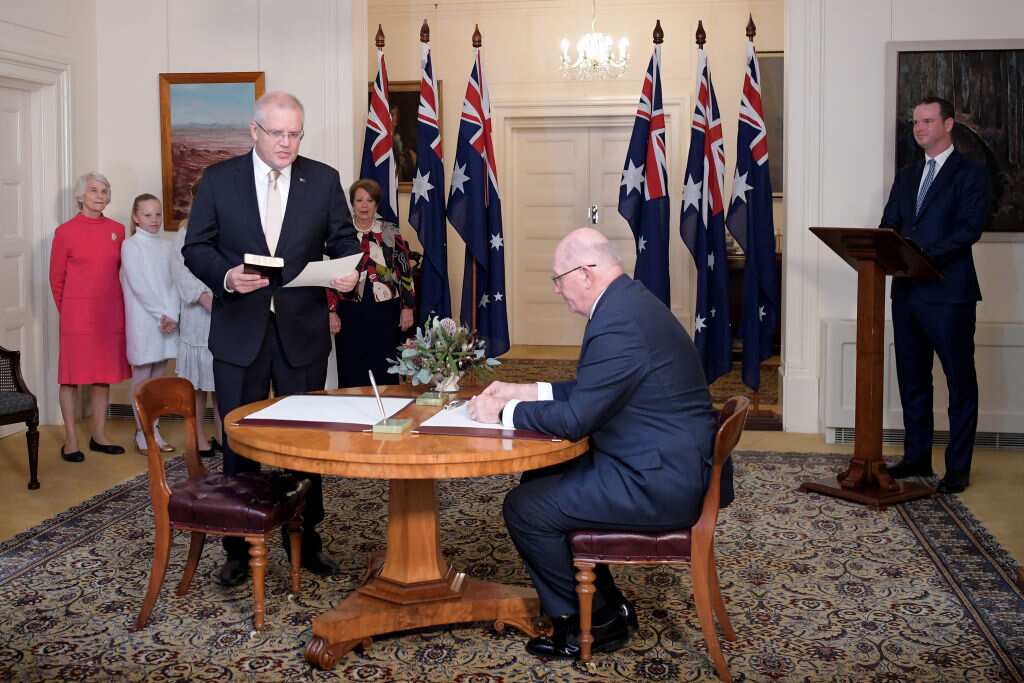 Governor General Swears In 46th Parliament Of Australia