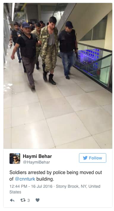 A spokesman in a prosecutor's office says at least 42 people have been killed in Ankara, the Turkish capital - including 17 police officers.