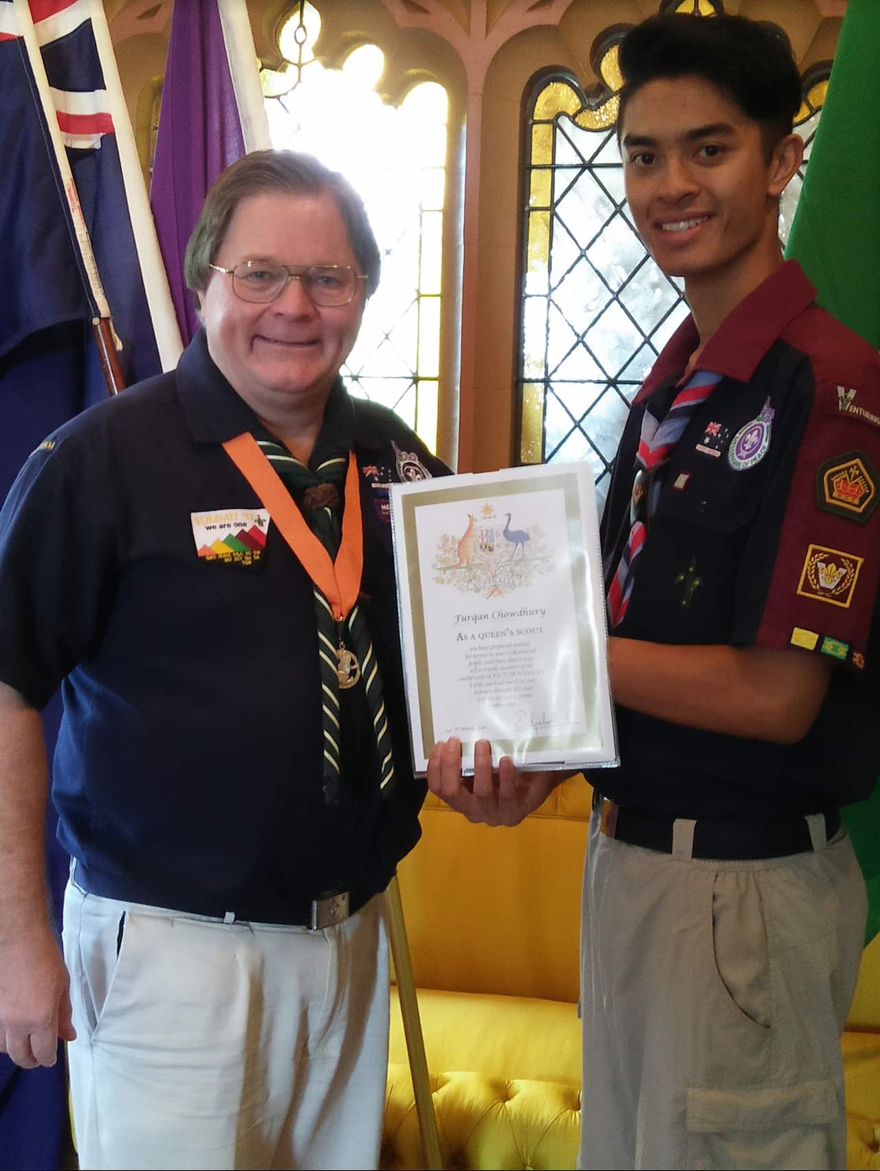 Queen's Scout Certificate