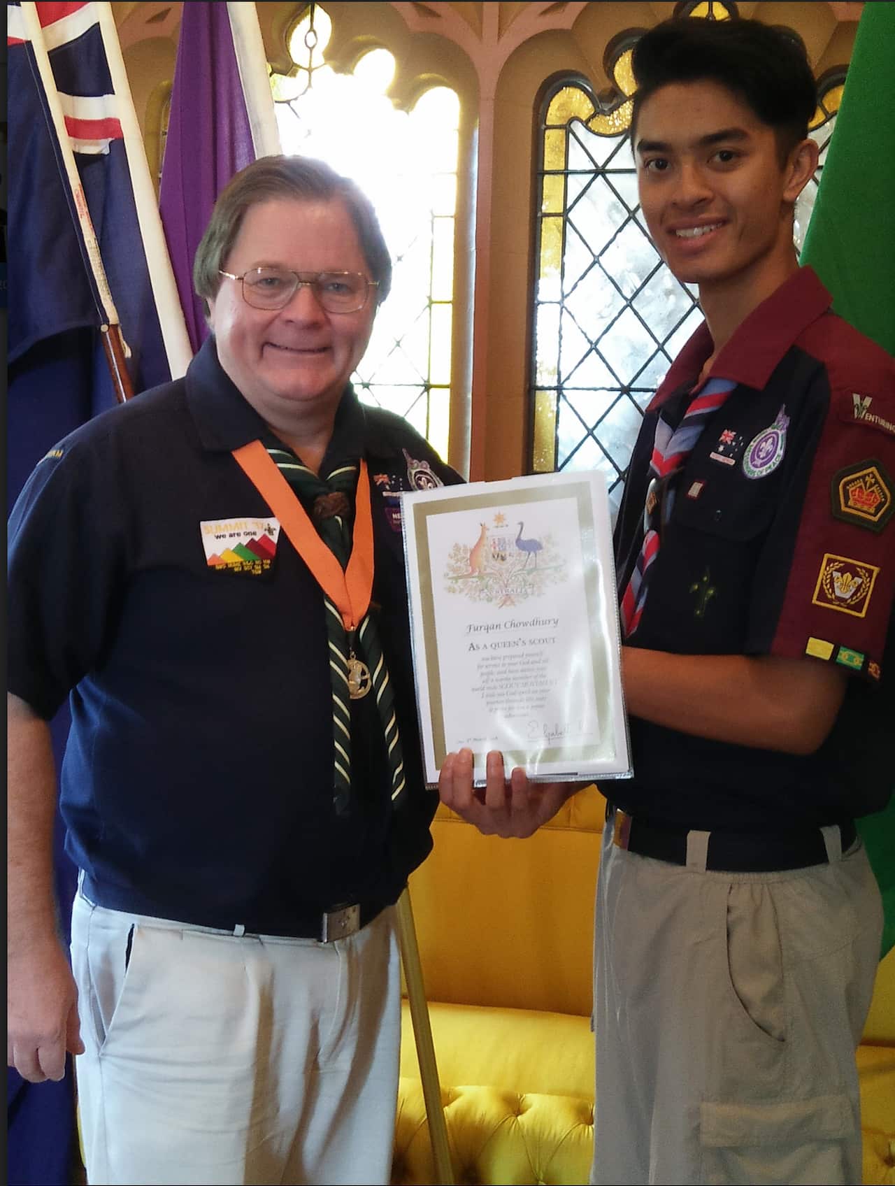 Queen's Scout Certificate