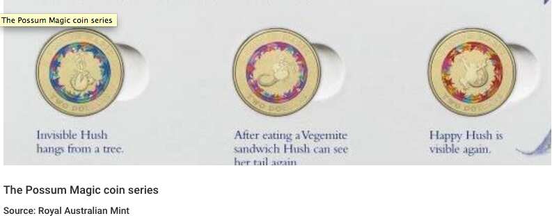 Possum magin coin series