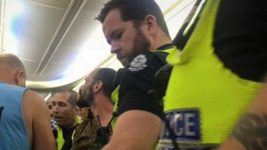 French tourist drunk on a Bali to Perth flight