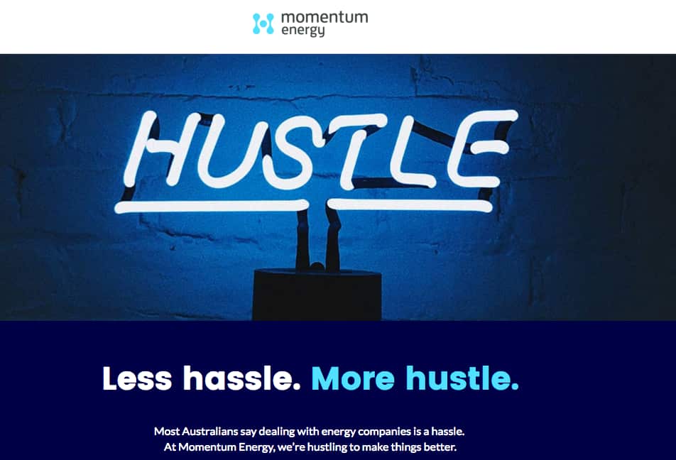 Momentum energy campaign 