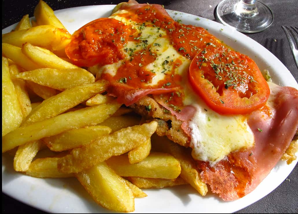 Milanesa a la Napolitana