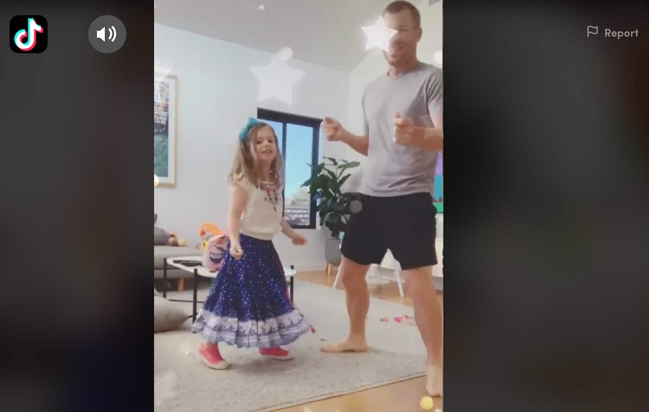 David Warner on TikTok