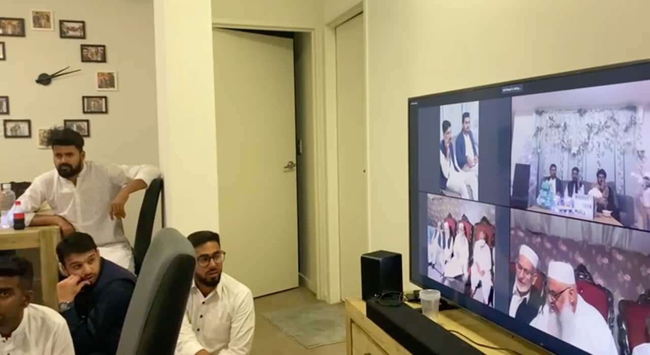 Virtual wedding ceremony