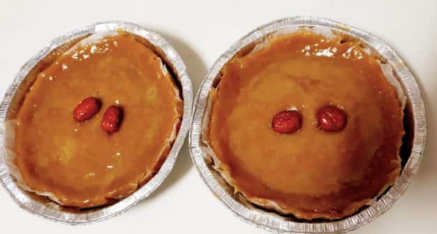 年榚上放了紅棗