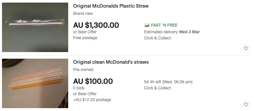 Mecca Straw On Ebay
