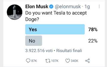 Tesla to accept Doge?
