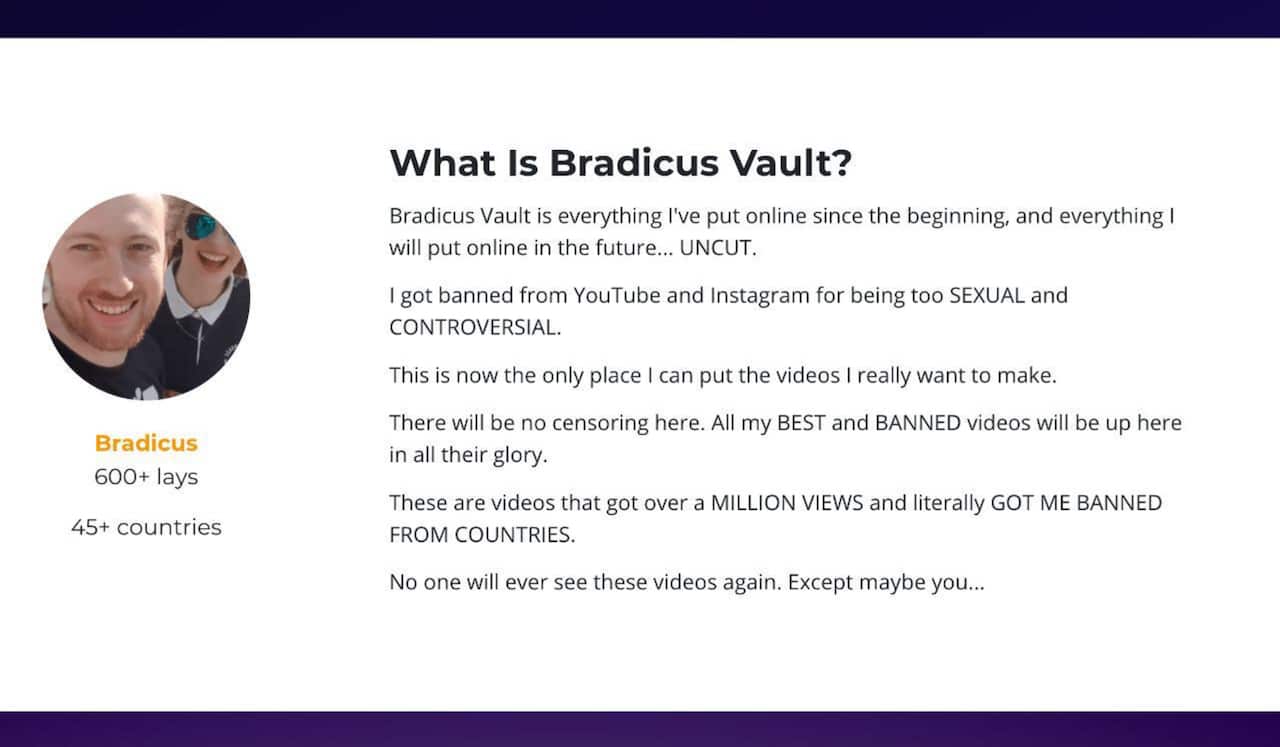 Fiddler se jacta de que su contenido haya sido prohibido en varias plataformas.