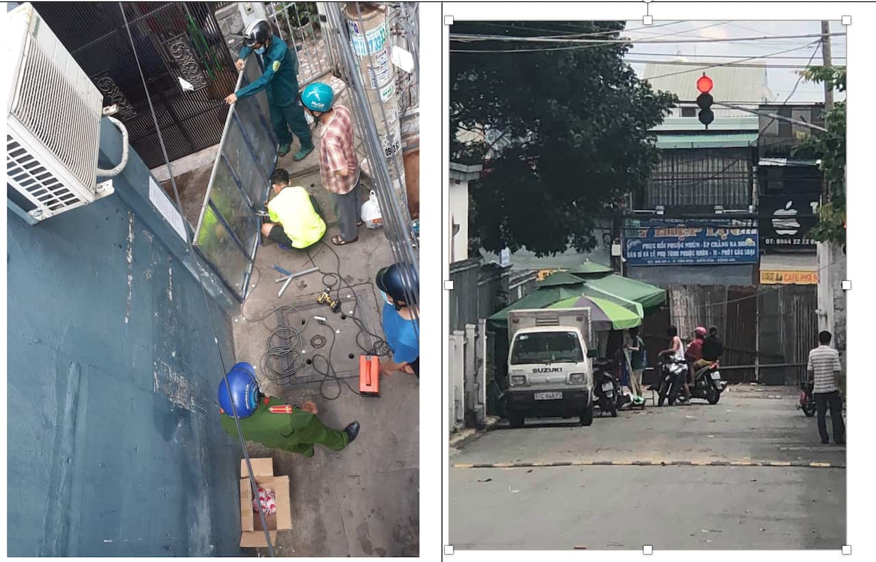 Phong toả cách ly COVID ở Sài Gòn 7/2021