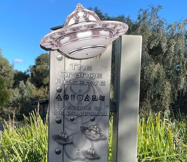 Parque de juegos de Westall en el que se recuerda el avistamiento masivo de un ovni