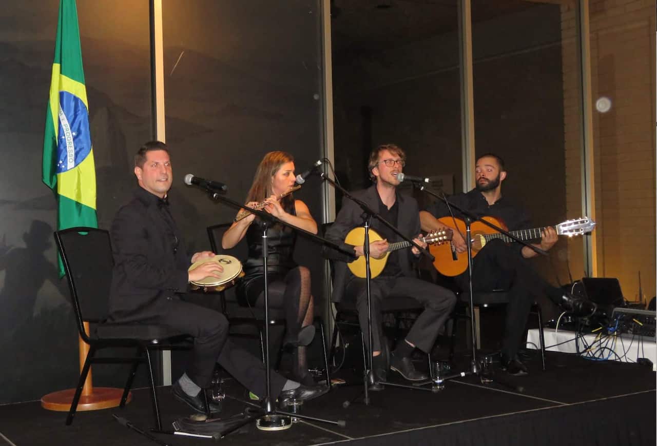 Sydney Choro Club a atuar na Embaixada do Brasil em Canberra