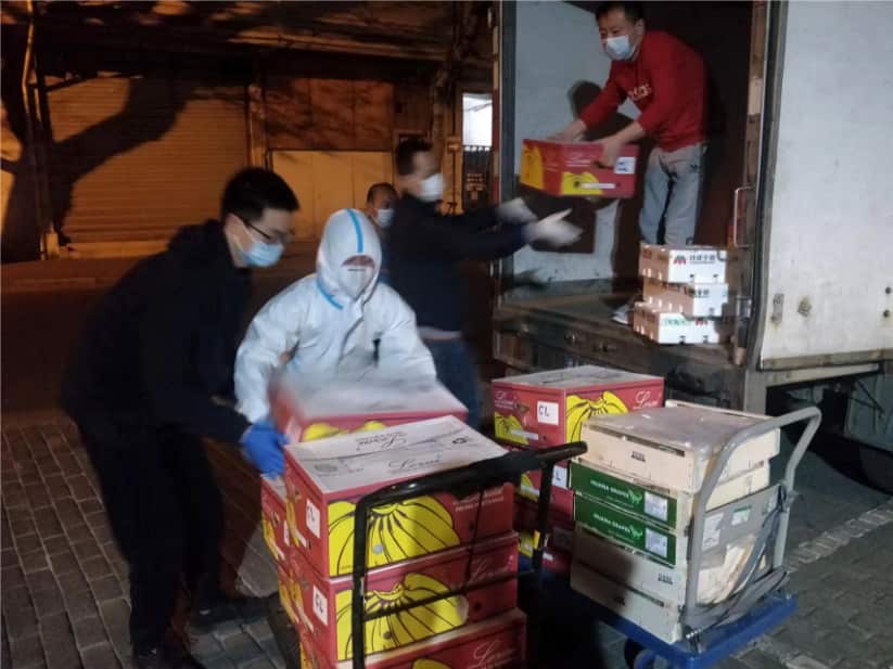 Residents in apartment blocks have been resorting to online group-buying to purchase groceries and necessities.