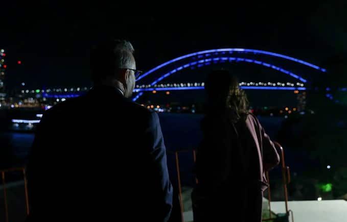Anthony Albanese and Jacinda Ardern