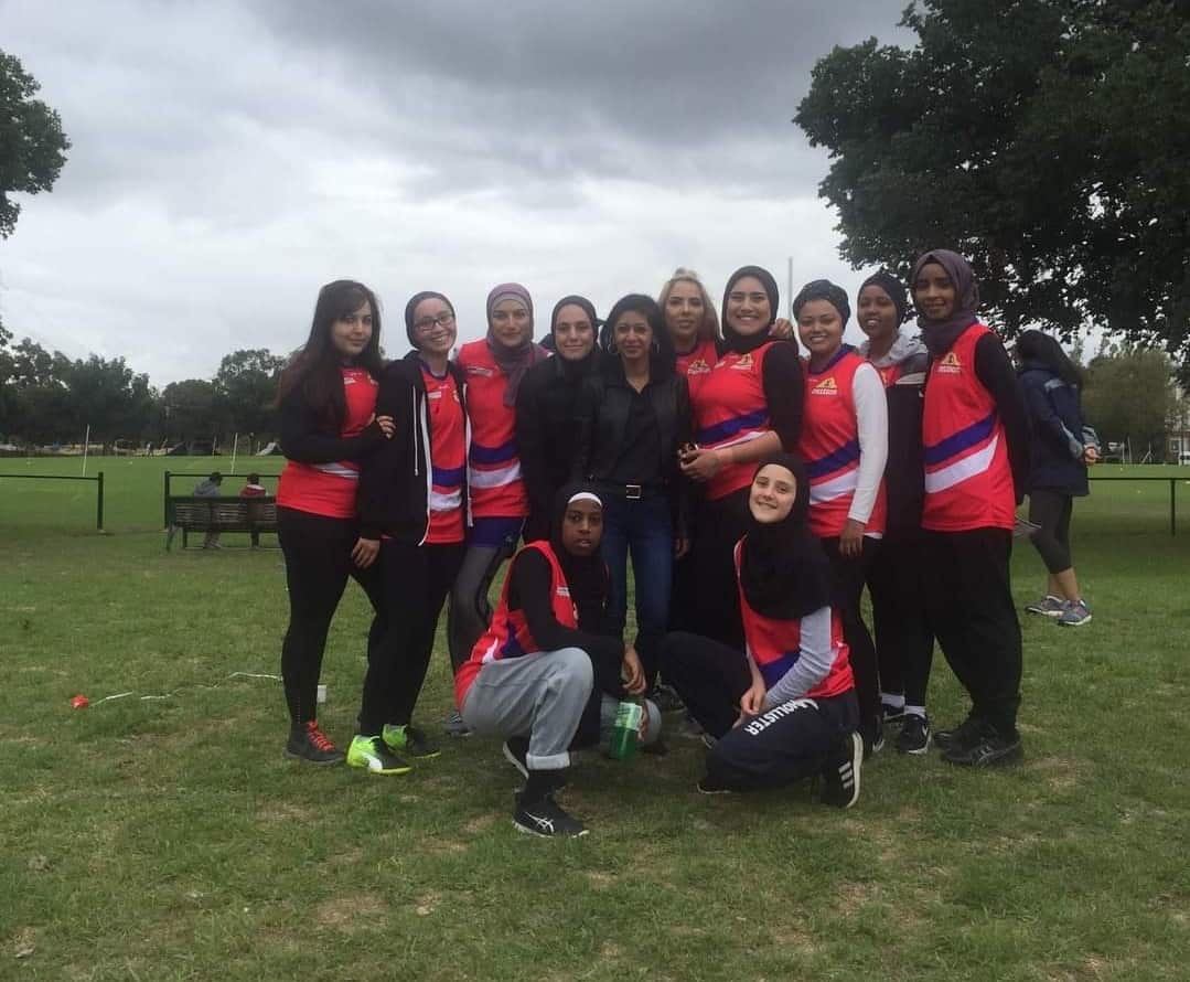 Multicultural Women Sports