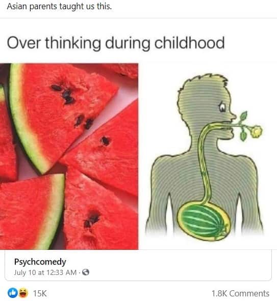 吃西瓜籽肚子里会长西瓜的“童年骗局”