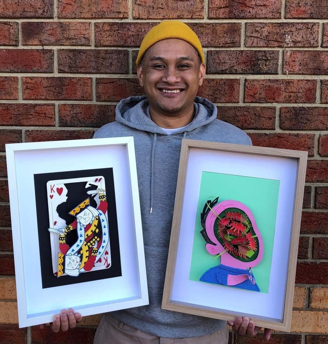 Manny sison, paper art