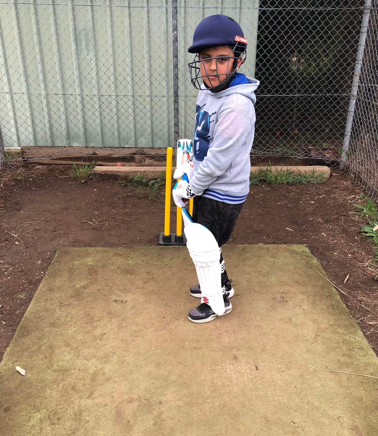 Baibhav Niraula is a budding cricketer