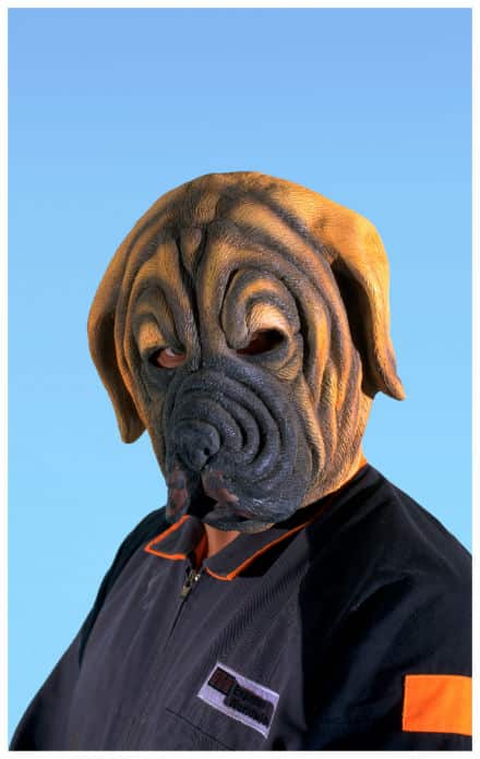 Sculpt d. Dog by Ronnie van Hout, 2001
