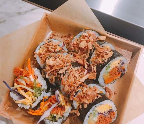 Korean soul food Gimbap