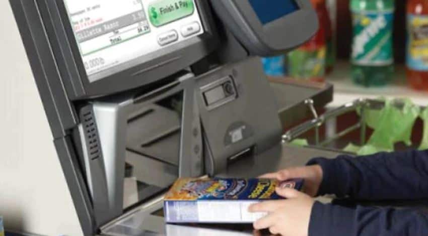 self-service checkout thieves.