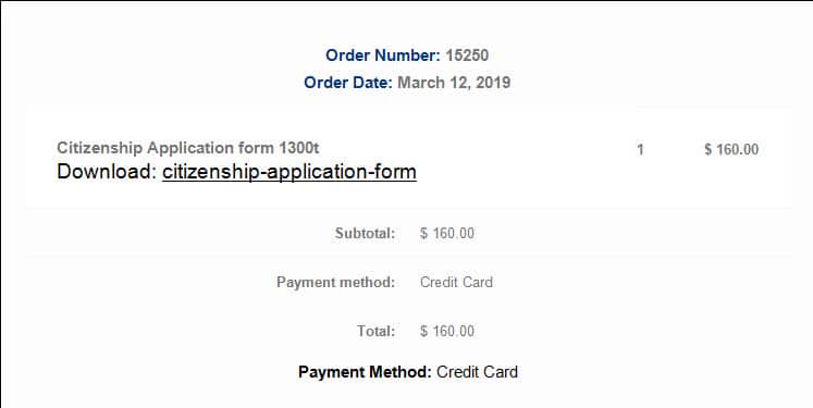 The payment was actually made to an account in Barcelona