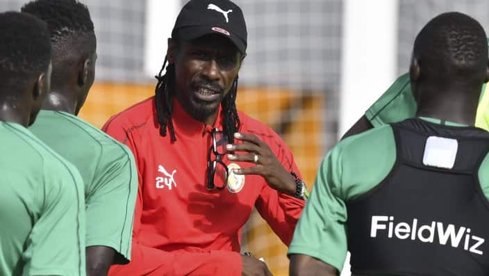 Senegal's national football team head coach Aliou Cisse