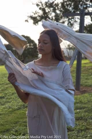 Dubs Yunupingu as a Cootamundra Girl