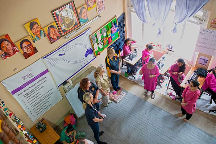 Stephanie Woolard started a company called Seven Women in the Nepali capital Kathmandu