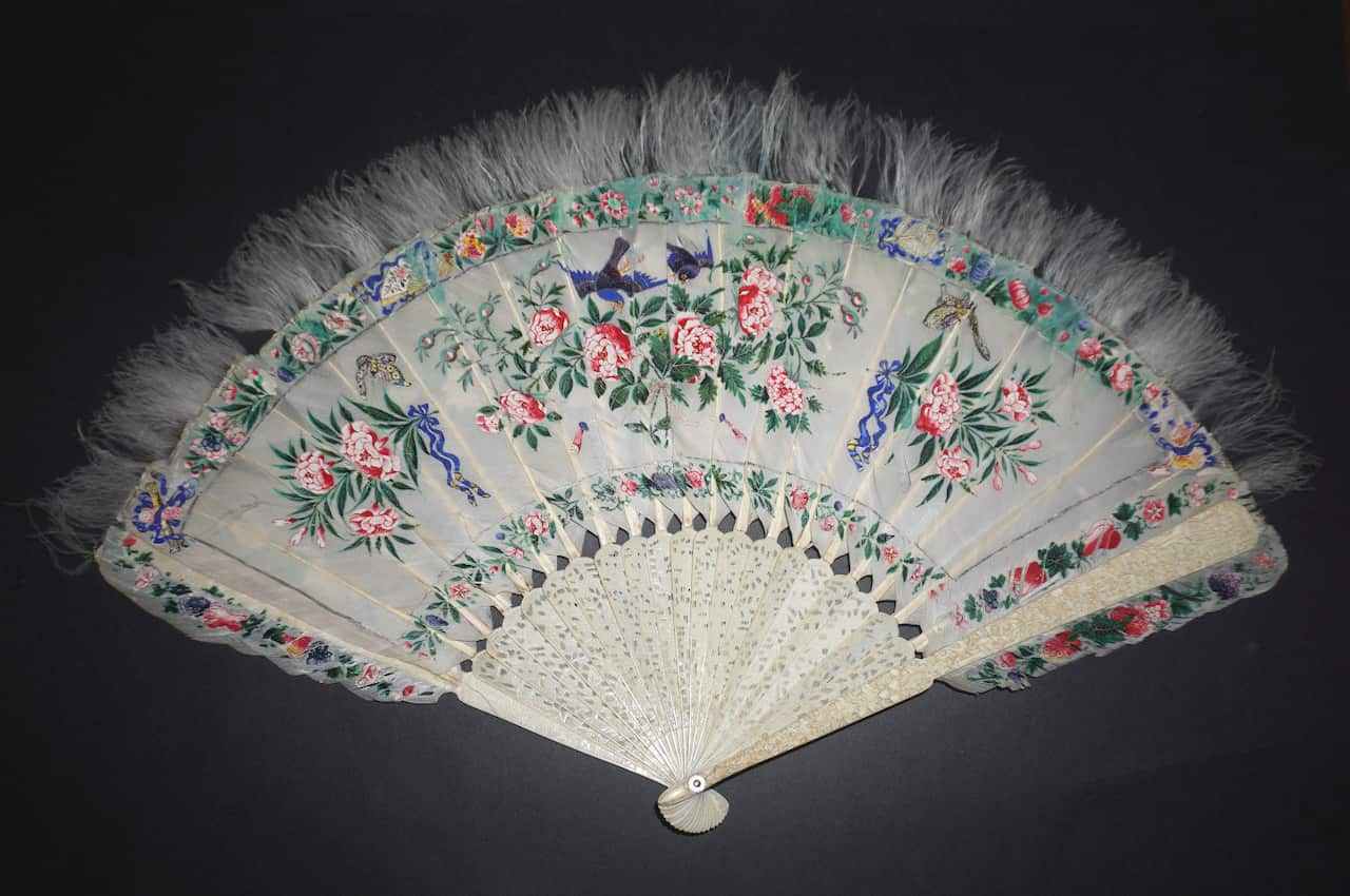 Qing Dynasty craft fan