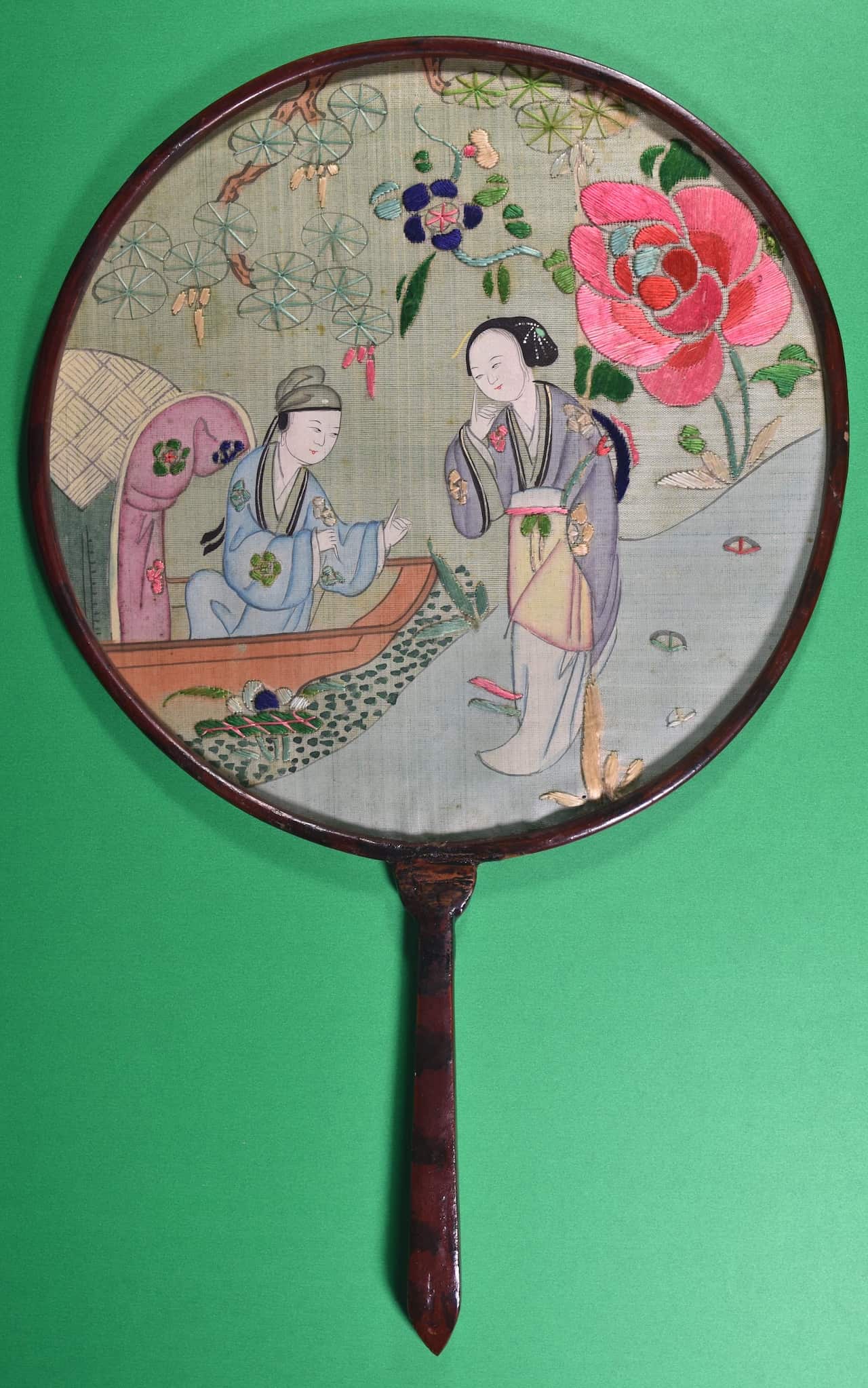 Qing Dynasty craft fan