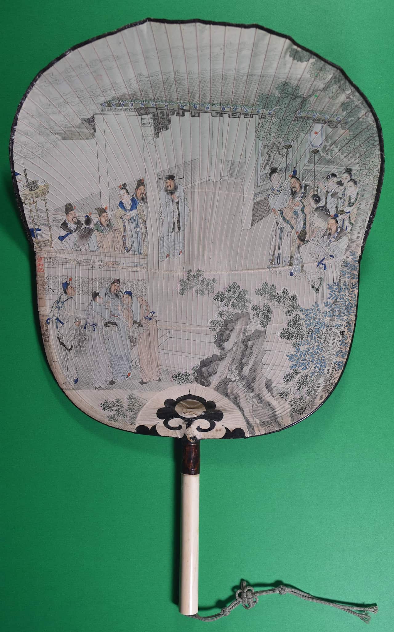 Qing Dynasty craft fan