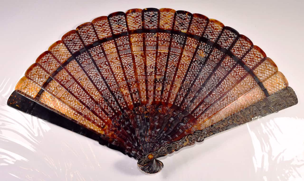 Qing Dynasty craft fan
