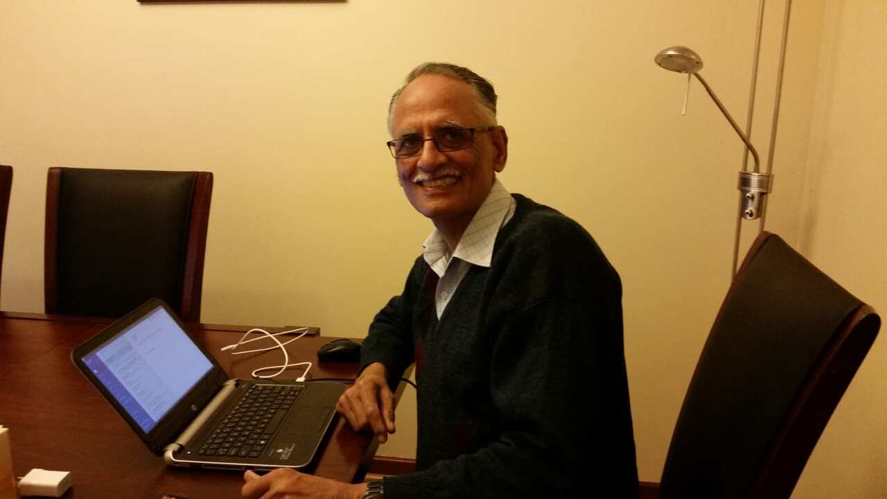 Shankar Madan, President of Shivanand Ashram Perth