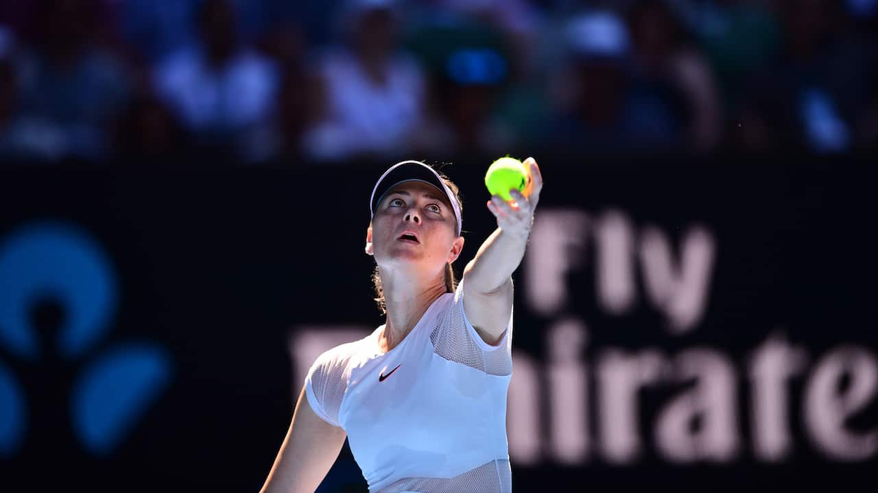 Maria Sharapova THRASHES Anastasija Sevastova to stake Australian Open title claim