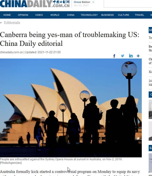 China Daily editorial
